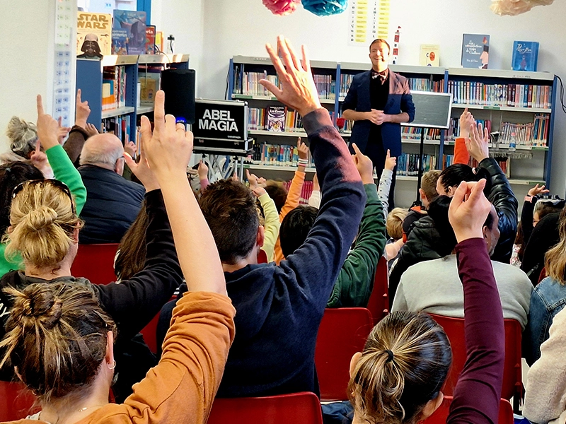 Magia infantil para colegios y centros educativos